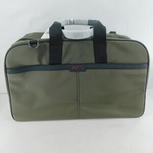 Michael Kors New Logo Duffle Bag Malone Olive Travel Weekender Bag New